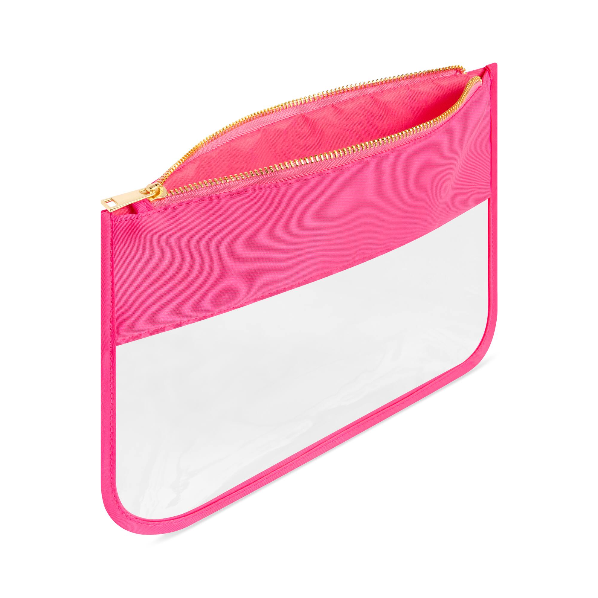 Craft Smith Clear PVC & Nylon Trim Zipper Pouch